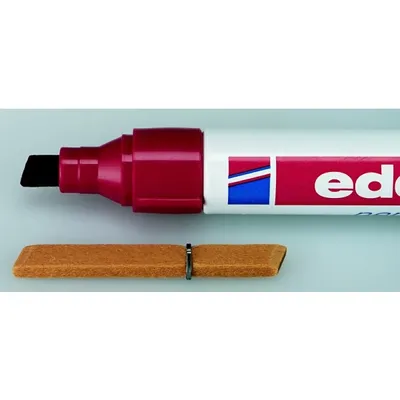 Produktbild von Edding 3300/No. 1 N Ersatzspitzen für Permanentmarker Keilspitze 1-5 mm, 10 Stück, Gelb