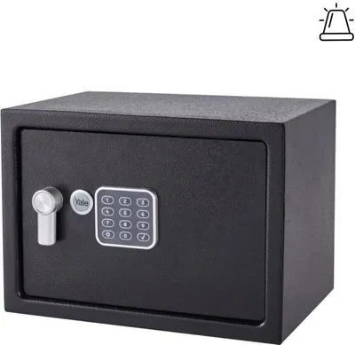 Image de Yale YEC/250/DB2 Coffre-fort Libre debout sécurisé 16,3 l Acier Noir