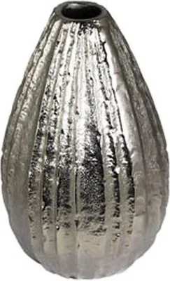 Imagen del producto de Jarra de cerámica Kaheku Dekovase, con acabado níquel, diámetro de 12 cm, altura de 20 cm.Código: 519017793