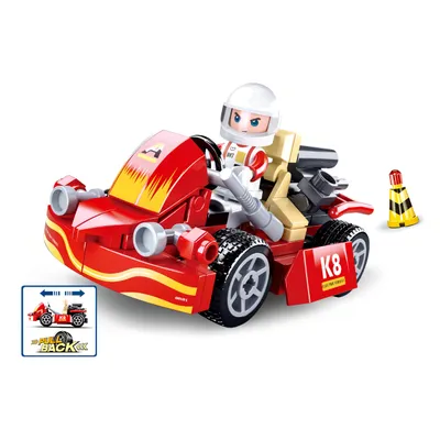 Produktbild von Sluban Pullback Auto Go-Kart M38-B0899
