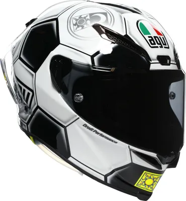 Produktbild von AGV Pista GP RR Catalunya 2008 Helm, schwarz/weiß, S  (55/56)