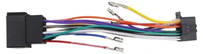 ISO-Adapterkabelbaum für Autoradios, 18 cm, 16-polig
