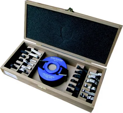 Produktbild von Flury Profilmesserkopf-Set inkl. 12 Paar SP-Messer/Abweiser 40 mm Ø 138