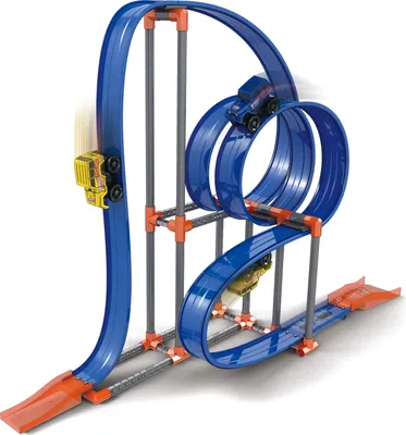 Image de WIKY Piste magnétique avec 1 voiture 70x32x62 cm