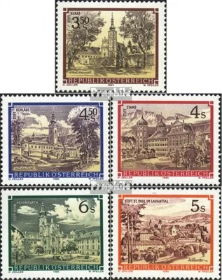 Produktbild von Briefmarken Österreich 1984 Mi 1768,1776,1791,1792,1827 (kompl.Ausg.) gestempelt Freimarken