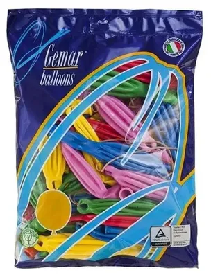 Zdjęcie produktu dla Balony Gemar pastel piłka bez nadruku 50szt