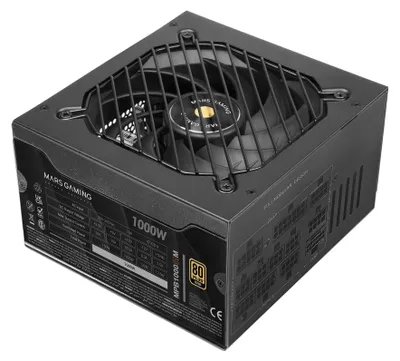Obrázok produktu pre Mars Gaming MPB1000SIM, 1000 W, 220 - 240 V, 47 - 63 Hz, 15 A, Aktívny, 150 W