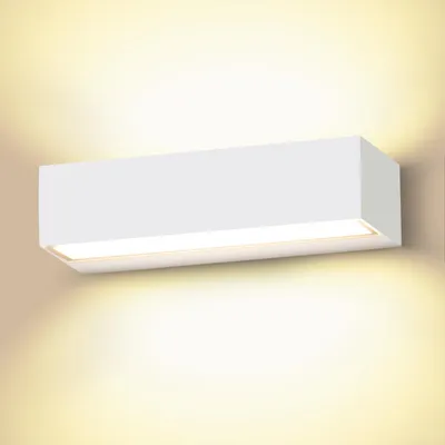 LED-Wandleuchte 24 W weiß 20 cm IP65 warmweiß 3000 K