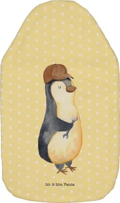 Produktbild von Mr. & Mrs. Panda Wärmflasche Wenn Papa es nicht reparieren kann, sind wir am Arsch - Gelb Pastell - Geschenk, Wärmeflasche, wärmebeutel, Schraubenschlüssel, Muttertag