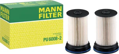 Produktbild von Kraftstofffilter MANN-FILTER Polyurethan6008-2 für OPEL ANTARA Filtereinsatz