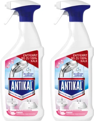 Produktbild von 2 x Antikal Kalkreiniger Fresh - Frühlingsrose 800ml Anti - Calcaire