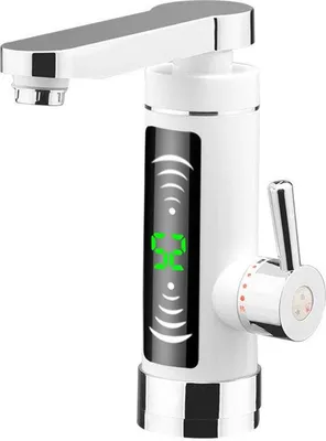 Obrázok produktu pre Elektrické ohrievače vody pre kuchynské sprchy – biele