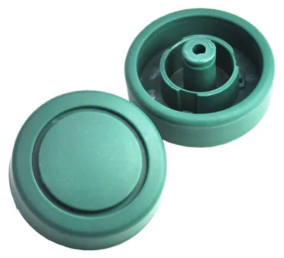 Produktbild von 2 Ersatzräder Ersatzrad geeignet für Vorwerk Elektrobürste EB360 EB 360
