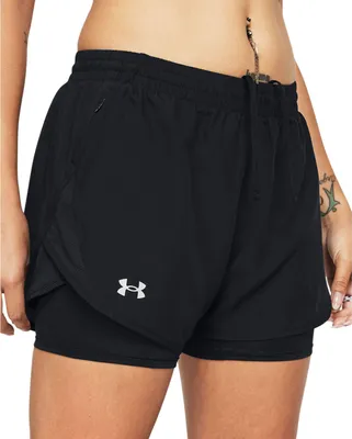 Obrázek produktu pro Pánské kraťasy Under Armour UA Fly By 2-in-1 Shorts-BLK - L