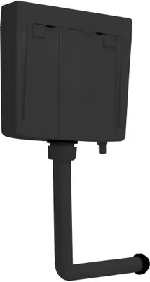 Produktbild von vidaXL Spülkasten Wasserzulauf Unten 3/6 L Schwarz