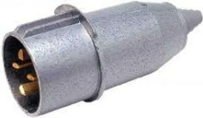 Produktbild von Tarel 32A 4B 500V Flachstecker aus Metall