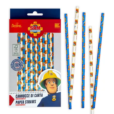 Produktbild von Papierstrohhalme STRAYMAN SAM 80 Stück