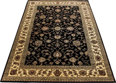 Produktbild von Ayyildiz Hali MARRAKESH1602300210BLACK, Teppich, Polypropylen (PP), Schwarz, Rechteck, 1600 mm, 2300 mm