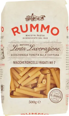 Produktbild von Rummo Maccheroncelli Rigati No. 7 - Pasta aus Hartweizengrieß