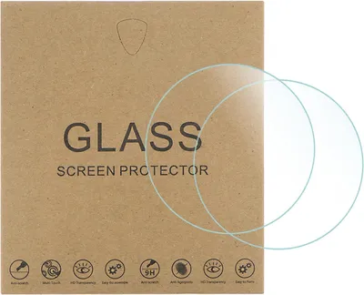 Productafbeelding van Beschermfolie van gehard glas, 5 stuks, 38 mm, krasbestendig, voor smartwatch