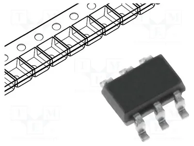 Produktbild von Transistor: N-MOSFET x2; unipolar; 20V; 1,2A; 0,36W; SC70-6 FDG1024NZ Multikanaltransistoren