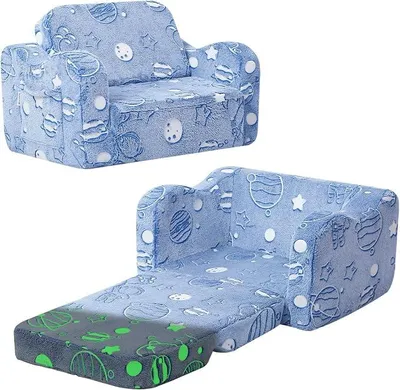 Imagen del producto de Silecomplaza: Sofá infantil plegable, diseño "Universo"