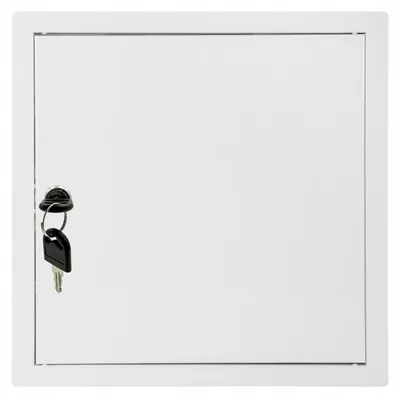 Produktbild von Mimet Revisionstür weiß 60x60 Metall abschließbar