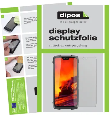 Obrázek produktu pro 2x Ochranná fólie pro Blackview BV9700 Pro matt Screen Protector Film Ochrana displeje dipos