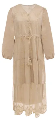 Image de Robe pour femme SIDONA - marron, taille XL