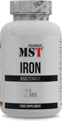 Zdjęcie produktu dla MST - Bisglicynian żelaza (120 kapsułek)