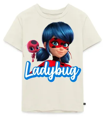 Produktbild von Spreadshirt Miraculous Ladybug Tikki Kinder Premium T-Shirt, 110/116 (4 Jahre), Naturweiß