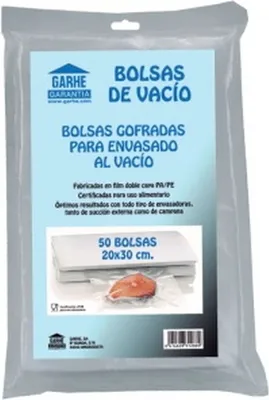 Obrázek produktu pro Vakuový sáček Garhe 31286 20 x 40 cm 50 kusů