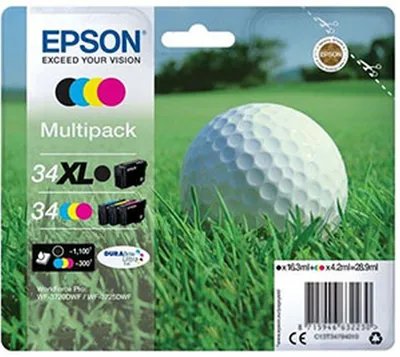 Image de Epson Golf ball T3479 cartouche d'encre 1 pc Original Noir, Cyan, Magenta, Jaune