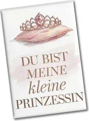 Produktbild von Meine kleine Prinzessin Souvenir Souvenir Magnet Tiara auf Kissen