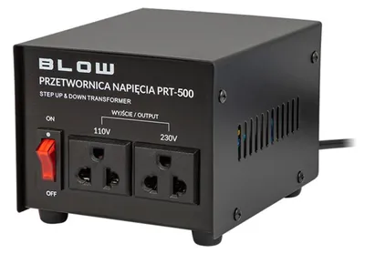 Imagen del producto de Convertidor de voltaje BLOW PRT-500, 230V/110V, 500W