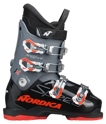 Image de NORDICA Speedmachine J 4, chaussures de ski junior, noires, taille MP 19,5