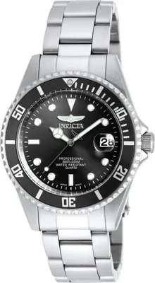 Produktbild von Invicta Pro Diver 8932OB -  Náramkové Hondiky - Quartzové - Nerezová ocel s černým ciferníkem - 37mm