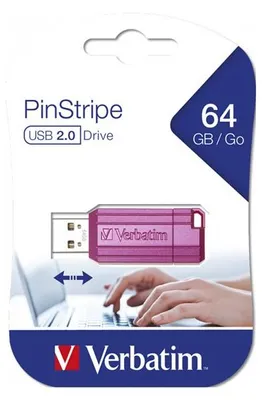 Produktbild von Verbatim 49962 Store 'N' GO 64 GB USB 2.0 Stick, 12MB/s Lesen, 5MB/s Schreiben