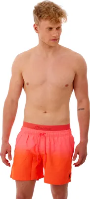 Produktbild von BECO the world of aquasports Badeshorts BEactive Swim Shorts mit coolem Farbverlauf neonrot 2XL