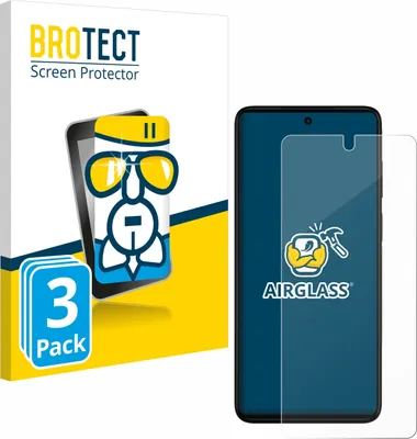 Produktbild von 3x BROTECT Schutzglas für Motorola Moto G52 Schutzfolie Panzer Folie Glas Display Schutz klar