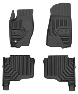 Zdjęcie produktu dla Dywaniki gumowe do Jeep Grand Cherokee III 2004-2010 (SUV) – 4 szt., czarne, dopasowane