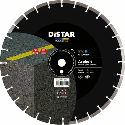Produktbild von DISTAR Asphalt-Diamantklinge 400 x 3,5 2,5 x 25,4 mm