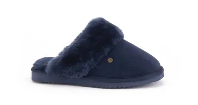 Produktbild von WARMBAT - Pantolette warm - blau
