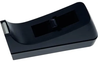 Büroring Tischabroller, schwarz, 19 mm x 33 m