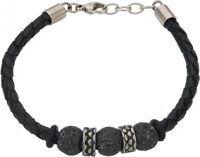 Produktbild von CEM 4-203134-001 ST-00055B Herren Leder Armband