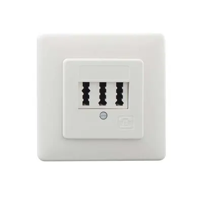 Image de Prise de raccordement Rutenbeck TAE 2x6/6NFF Up rw