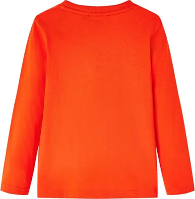 Produktbild von vidaXL Kinder-Langarmshirt Hellorange 104