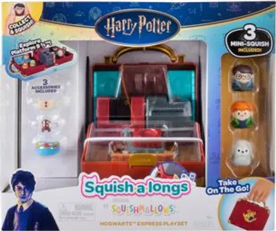 Produktbild von Squishalongs Harry Potter Spielset Hogwarts Express