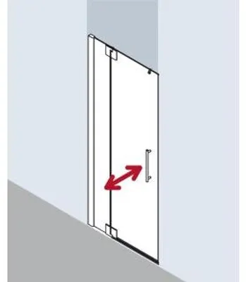 Produktbild von Kermi PX1TL07518VPK Pendeltür Pasa XP 1TL 0750x