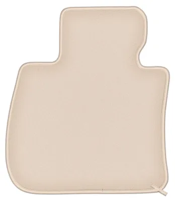 Produktbild von DURBAN Beige Velours-Fahrerfußmatte für BMW X2 F39 SUV (2018-)